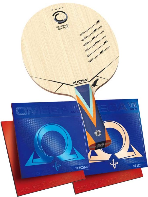 Kompletni lopar XIOM: Hayabusa OFF Pro z Omega 7 pro in euro