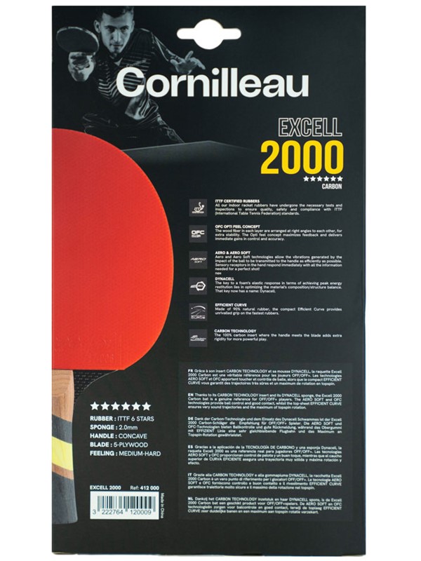 Lopar za namizni tenis Cornilleau Excell 2000