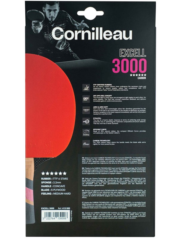 Lopar za namizni tenis Cornilleau Excell 3000