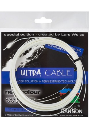 Tenis Struna Weiss Cannon Ultra Cable White