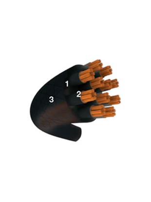 Squash struna Tecnifibre Dynamix VP - kolut 200m